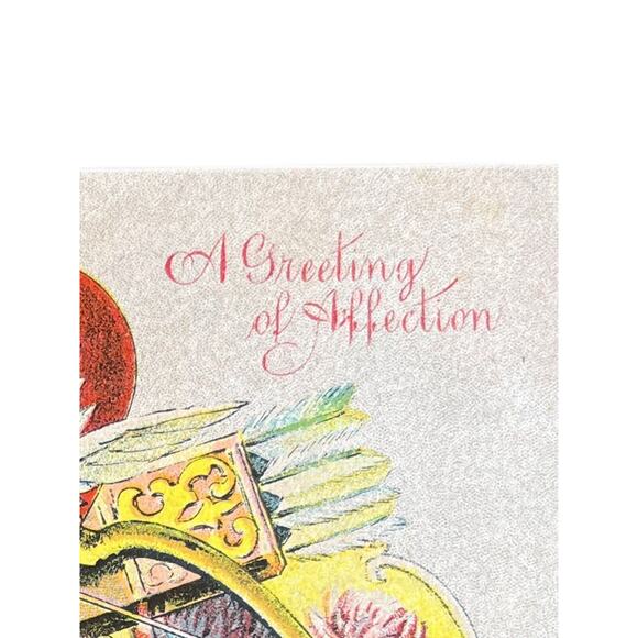 Antique 1916 Ephemera Valentine Greeting Postcard Heart Dove Bow Quiver Arrows - Picture 3 of 7